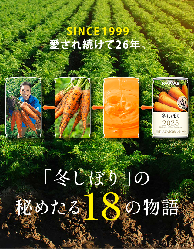 「SINCE1999 「冬しぼり」の秘めたる18の物語