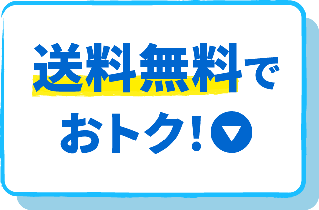 送料無料でおトク！