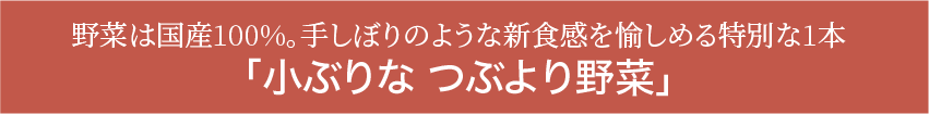 つぶより野菜