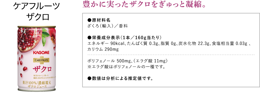 ケアフルーツ ザクロ