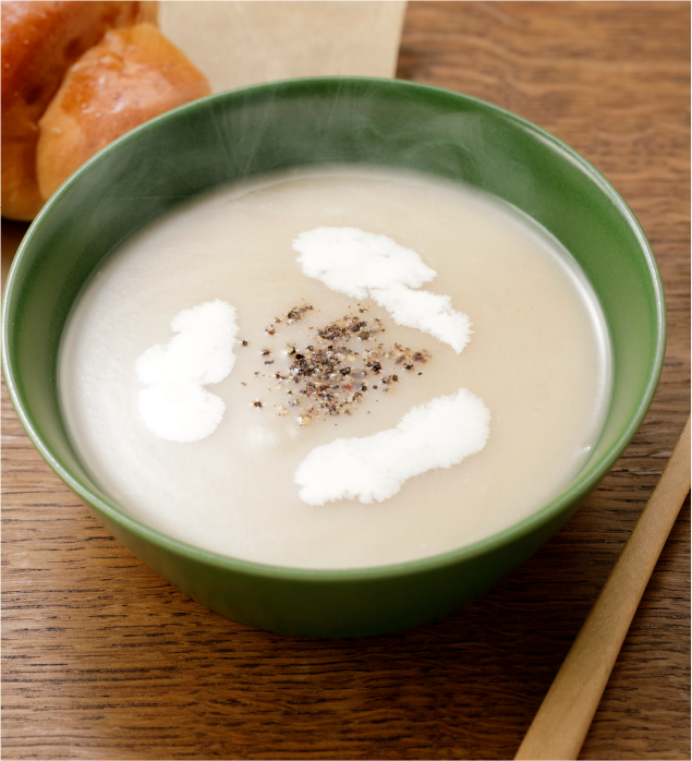 五郎島金時と和栗のポタージュ