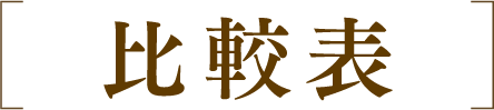 比較表