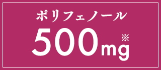 ポリフェノール500mg