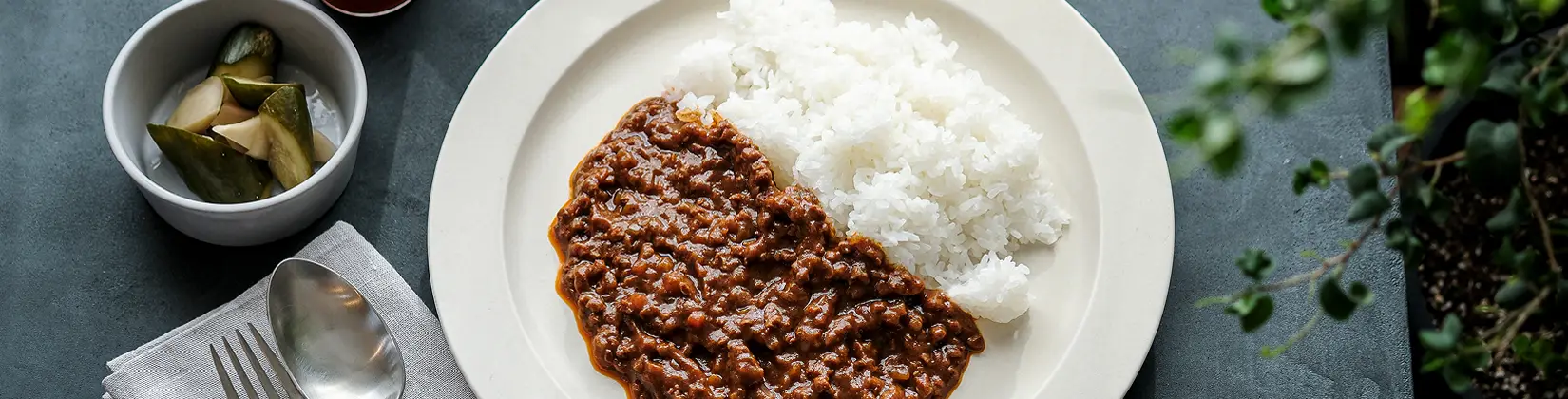 つぶより野菜と豆と野菜のカレー3種セット