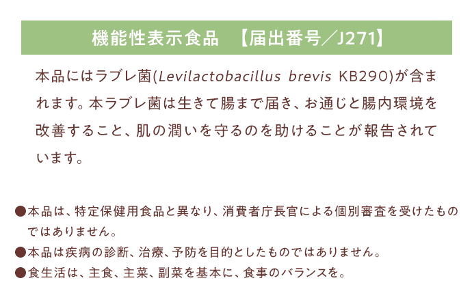 機能性表示食品
