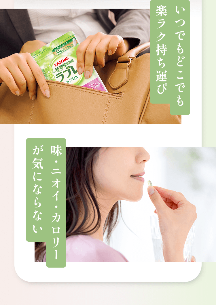 いつでもどこでも楽ラク持ち運び